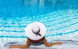 Entspannen im Pool