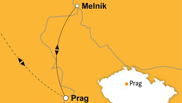 Ihre Reiseroute