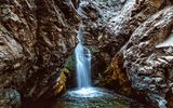 Caledonia-Wasserfall in den Troodos-Bergen auf Zypern