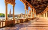 Spanischer Platz in Sevilla