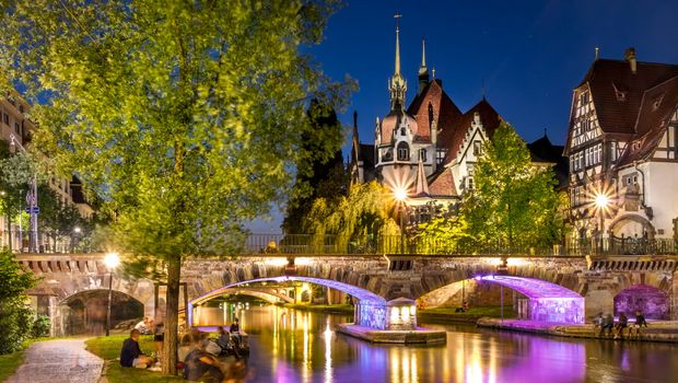 Strassburg - Abend in der Neustadt copy