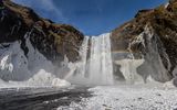 Wasserfall Skogafoss 