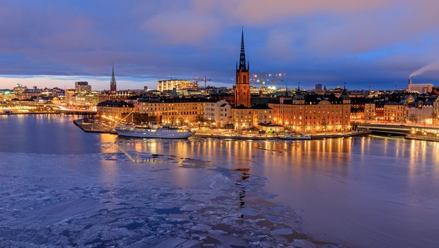 Stockholm im Winter