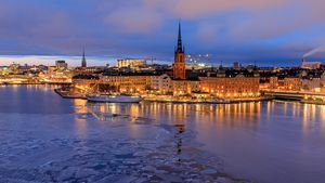 Stockholm im Winter