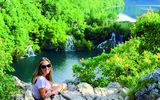 Wanderpause im Plitvicer Nationalpark