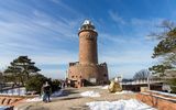 Kolberg Leuchtturm im Winter