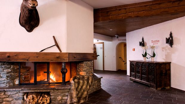 Kaminhalle, Hotel Goldried