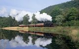 Nostalgischer Zug im Lake District