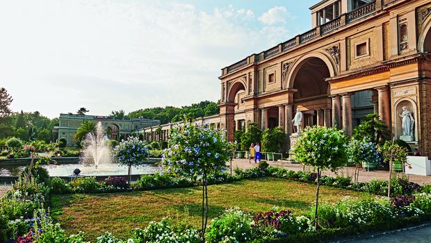 Das Schloss Sanssouci in Potsdam