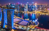 Skyline von Singapur