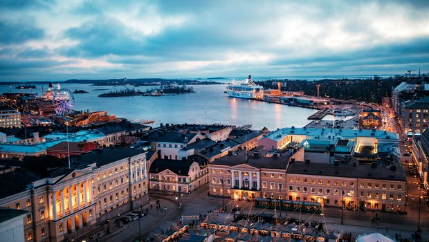 Weihnachtszeit in Helsinki
