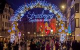 Strassburg mit Weihnachtsmarkt  