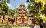 Tempel und Garten des Ubud-Palastes, Bali