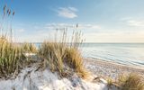 Ostseestrand im Winter