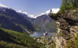 Aussicht auf den Geirangerfjord copy