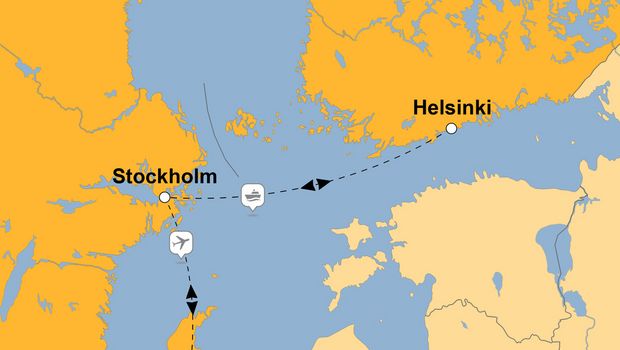 Ihre Reiseroute