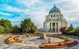 Kirche im Zentralfriedhof in Wien