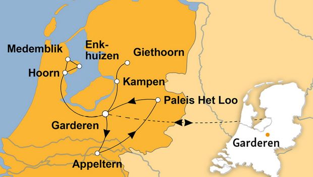 Ihre Reiseroute