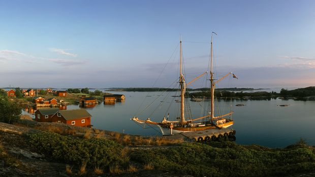 Abendstimmung auf den Aland Inseln