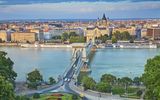 Blick über die Stadt Budapest
