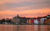 Sonnenuntergang in Bergen