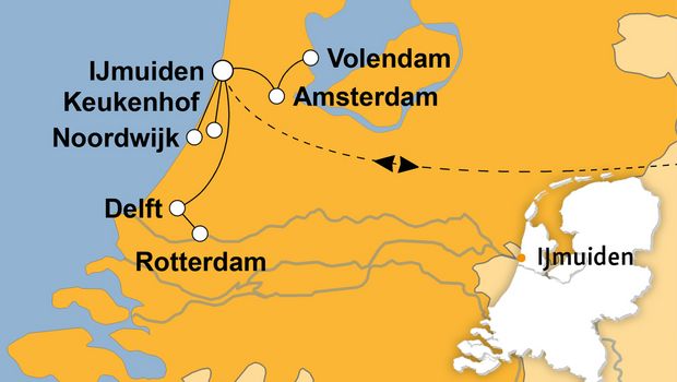 Ihre Reiseroute