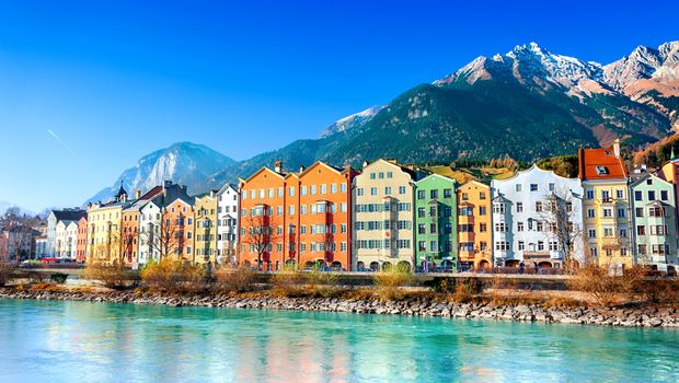 Buntes Innsbruck im Winter