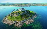 St. Michaels Mount an der Küste von Cornwall