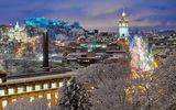 Edinburgh im Schnee