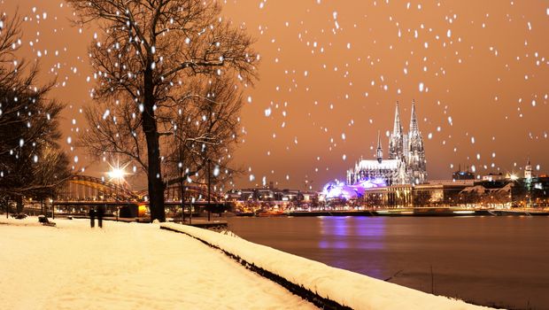 Köln im Winter