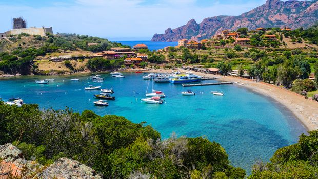 Golfe de Girolata - Bucht an der Westküste Korsikas