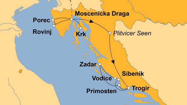 Krk oder Krka? Egal, Hauptsache Kroatien!