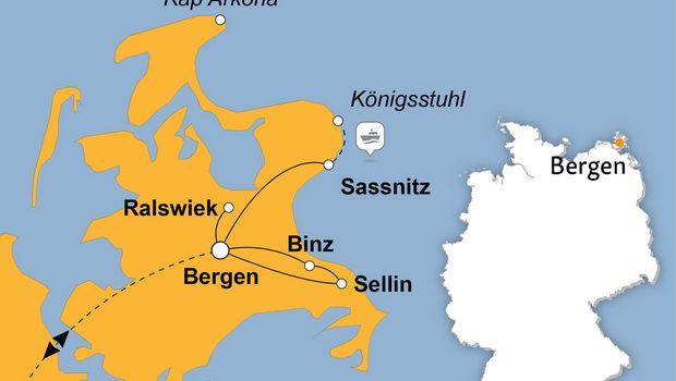 Ihre Reiseroute