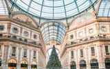 Galleria Vittorio Emanuele II zur Weihnachtszeit