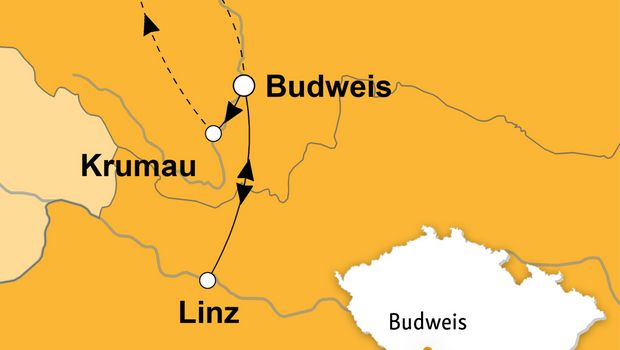 Ihre Reiseroute