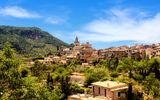 Mallorca, Blick auf Valldemossa