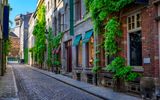 Historische Gasse in Brüssel