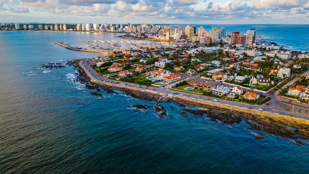 Punta del Este Stadt, Uruguay