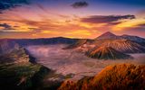Vulkan Mount Bromo im Bromo Tengger Semeru Nationalpark
