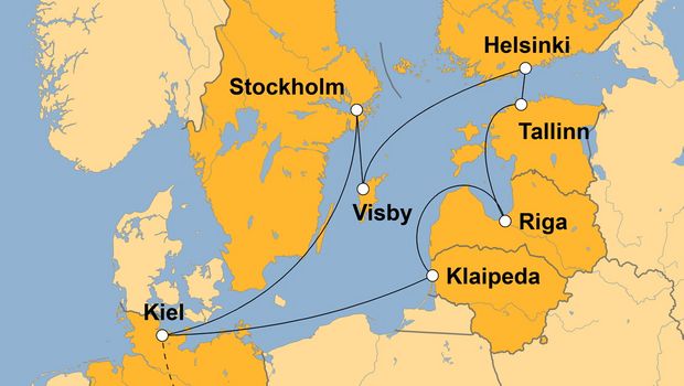 Ihre Reiseroute