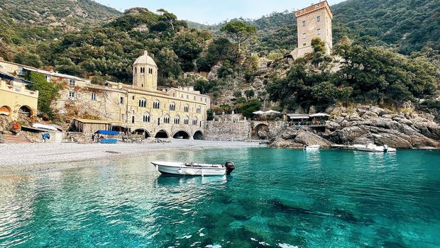 Abtei von San Fruttuoso Ligurien