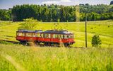 Flachstrecke mit Olitätenwagen