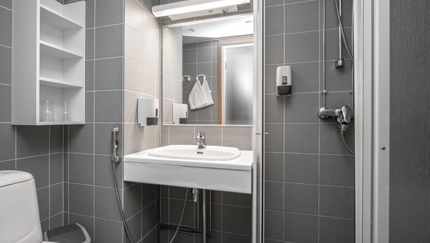 Hotel Pyhätunturi, Badezimmer