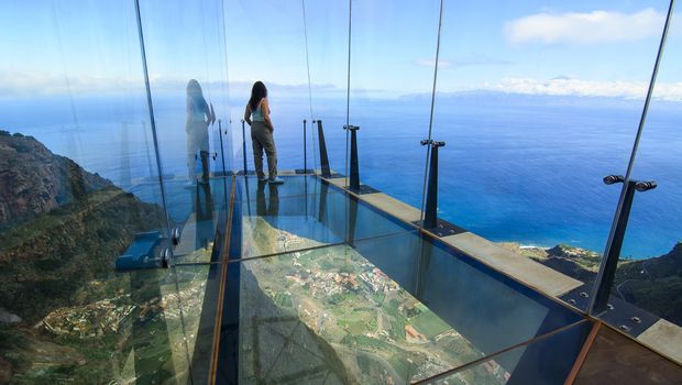 Agulo, Aussichtsplattform auf La Gomera