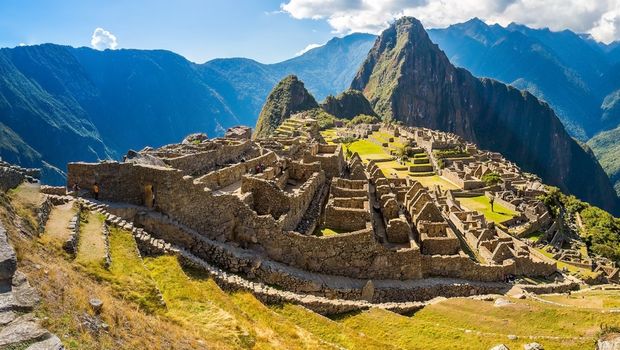 Panorama von Machu Picchu