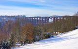 Göltzschtalbrücke im Winter