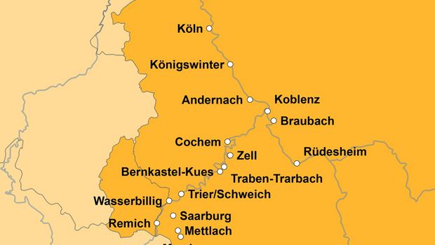 Ihre Reiseroute